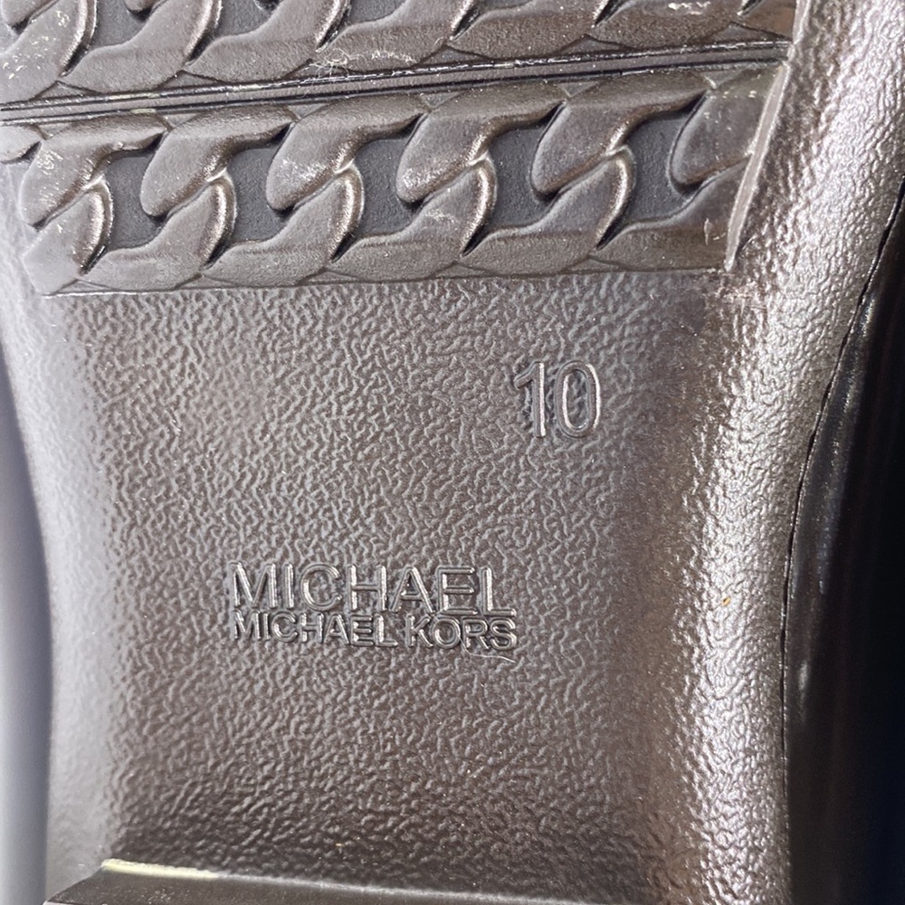 Michael Michael Kors Easton Lace-up Duck Boot Size 10 - Picture 11 of 13